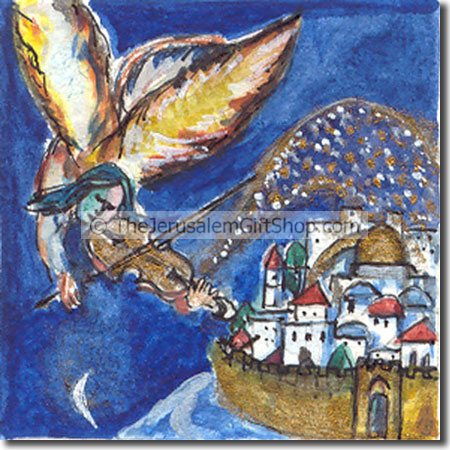 Angel Above Jerusalem