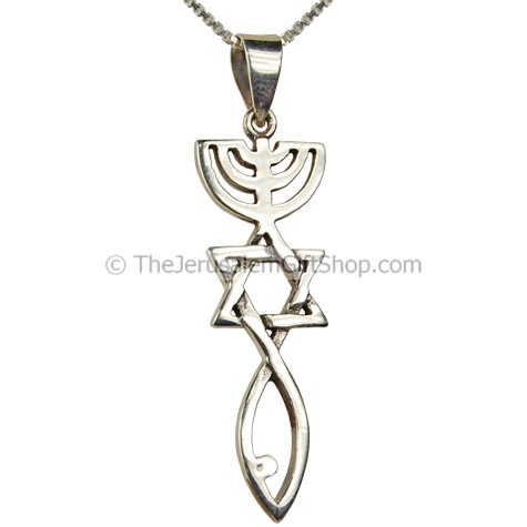 Grafted in Silver Pendant