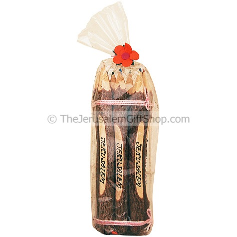 Pencil Pack with Jerusalem in 10 Colors