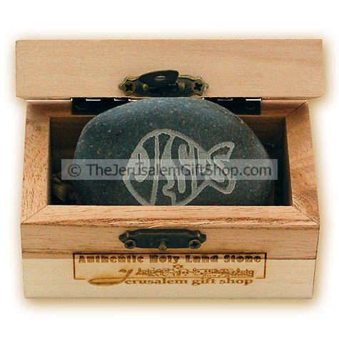 Holy Land Stone - Jesus - small stone
