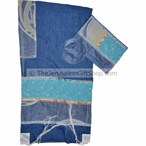 Lady Gabrieli Silk Tallit - Prayer Shawl