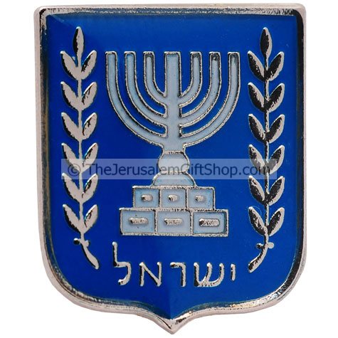 Lapel Pin Israel Menorah