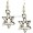 Star of David Intertwined Earrings