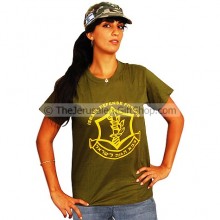 IDF Tshirt with Camouflage Army Cap