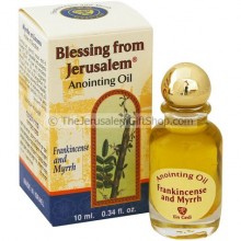 Blessing from Jerusalem Anointing Oil - Frankincense and Myrrh