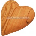 Olive Wood Heart from Bethlehem