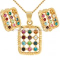 Hoshen Pendant Earring Set - Goldfill