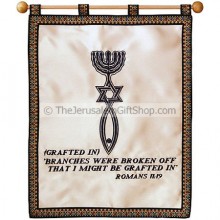 Grafted in Banner Romans 11:19 - light