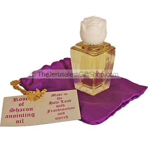 Rose of Sharon Anointing Oil - Purse Pouch