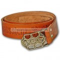 Camel Leather Jerusalem Belt