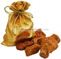 Stones from the Holy City of Jerusalem in Golden Bag
