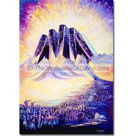 Books of Moses - Mount Sinai