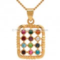 Hoshen pendant - Gold Fill