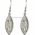Grafted in Roman Glass Earrings