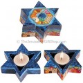 Star of David Candlesticks - Jerusalem