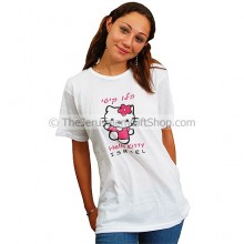 Hello Kitty Israel in English Hebrew T-shirt