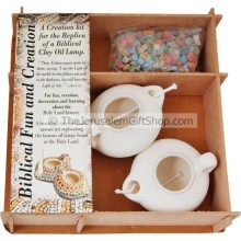 Bible Land Clay Oil Lamp Kit