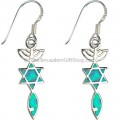 Grafted in Opal Earrings