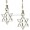 Star of David with Cross Earrings