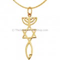 Grafted In - Messianic Seal of Jerusalem pendant