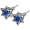 Star of David Silver Studs