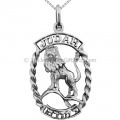 Made in Jerusalem - Lion of Judah Sterling Silver Hebrew Pendant