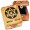 Olive wood Star David Shalom Box