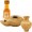 Clay Oil Lamp - Herodian with Jar and Galilee Olive Oil