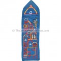 Silk Embroidered Jerusalem Bookmark