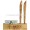 Desktop Olive Wood Card and Pen Holder