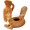 Messianic Symbol Clay Oil Lamp and Jug