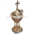 Incense Burner Jerusalem Cross