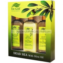 Dead Sea Mineral and Olive Oil Gift Pack