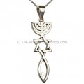 Grafted in Silver Pendant