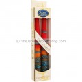 Safed Candles Hand Dipped Red