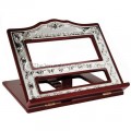 Book Stand in Wood and Silver designed by the Karshi studios of Jerusalem