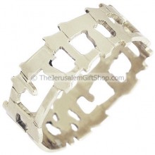 Ani ledodi Vedodi Li - Sterling Silver Hebrew Ring