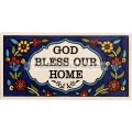 Rectangle Wall Tile - God Bless Our Home