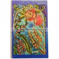 Notepad by renowned Israeli artist Yair Emanuel decorated with pomegranates