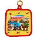 Hot mat with Israel Design