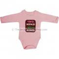 Baby  Bodysuit - The Beauty from Mum and The Money from Dad