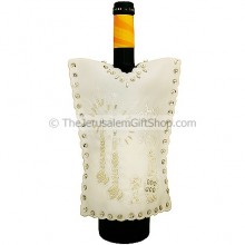 Karshi Wine Bottle Cover - Shabbat Shalom