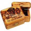 Olive Wood Tabgah Box