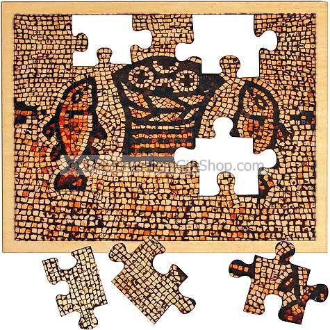 Jigsaw Puzzle Tabgha - Bread and Fish Mosaic