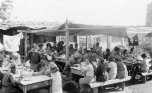 Communal-Kibbutz- Dining
