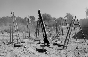 Qassam_Launchers_in_Gaza
