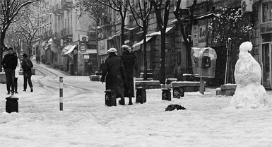 Jerusalem New Year Snow