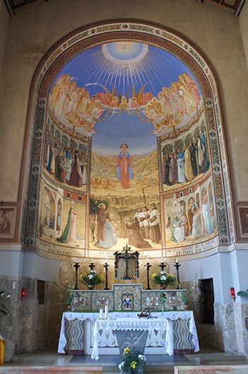 Inside Ein Karem - The Church of Visitation