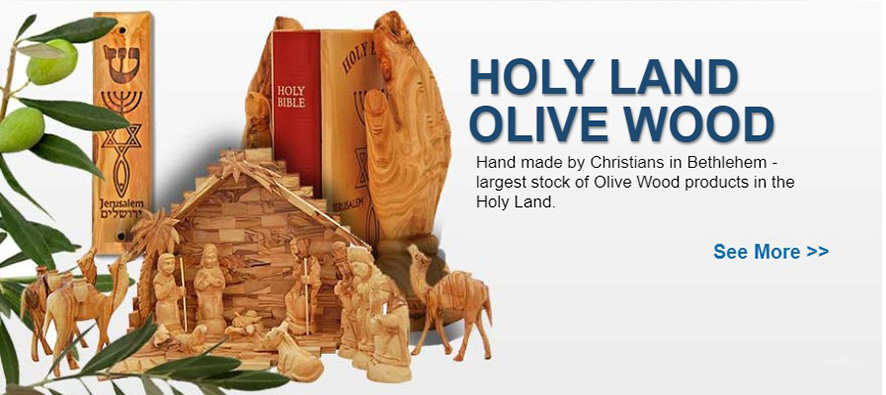 Olive Wood Holy Land Gifts – Christian News from Jerusalem