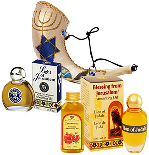 Anointing oil and Anointing shofar